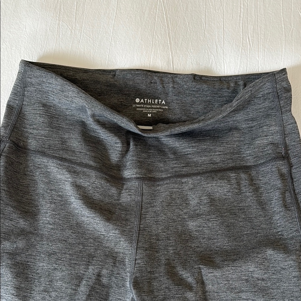 Athleta Charcoal Performance Leggings